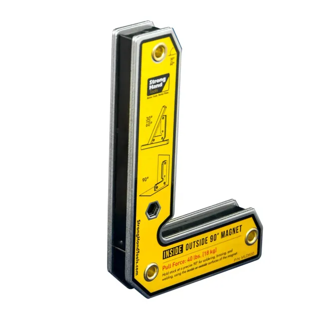 Strong Hand Inside Outside Angle Magnets aimant d’angle fixe 5 po