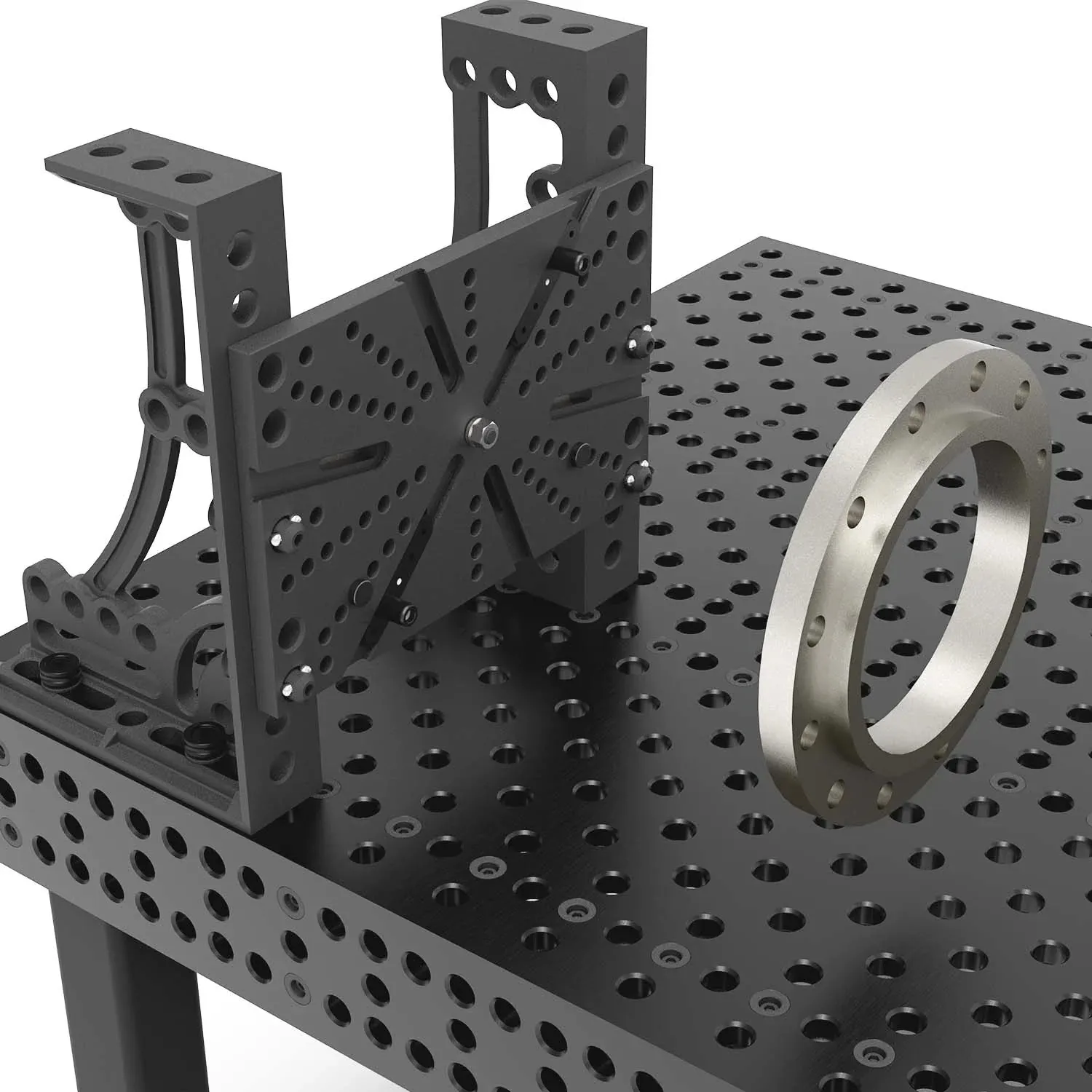 Strong Hand Flange Plate gabarit bride 28 mm 3-21,4"