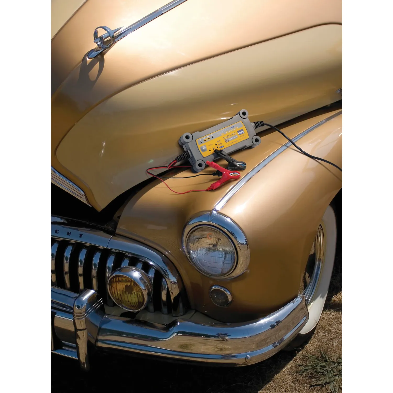 GYS Gysflash Heritage 6A chargeur batterie 6/12 V IP65