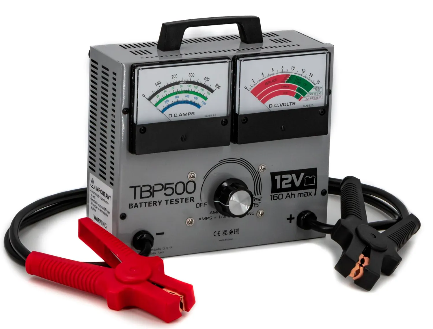 GYS TBP 500 testeur de batterie 12 V jusqu’à 160 Ah