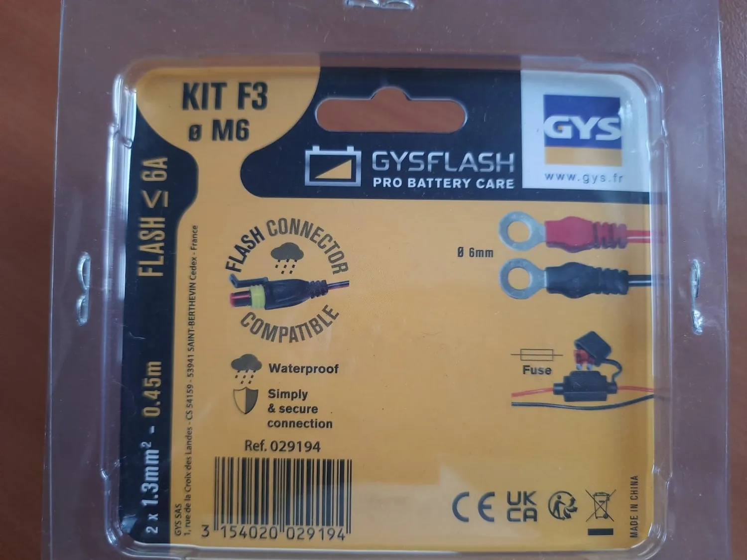 GYS Kit de raccordement Gysflash 7 A 45 cm