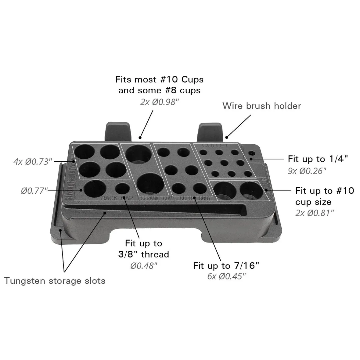 Strong Hand kit TIG 3 pièces ATF100 MRT200
