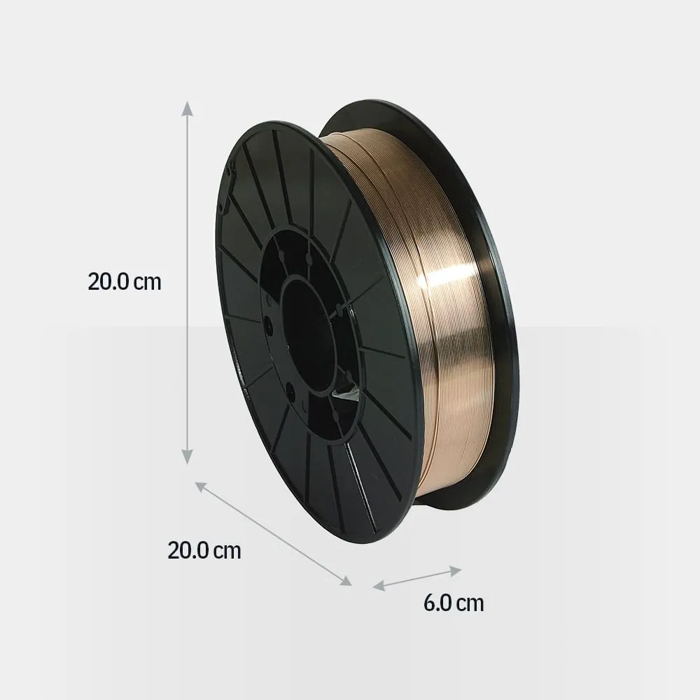 GYS Excellium CuSi3 fil de brasage MIG 0,8 mm, bobine 5 kg