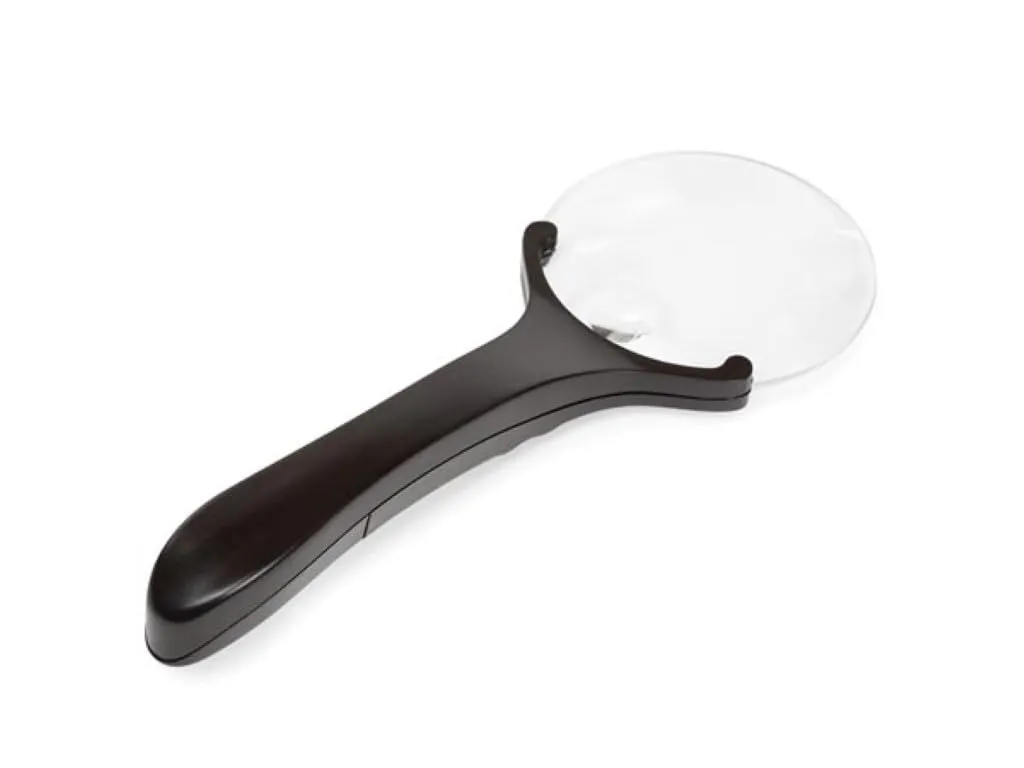 Velleman VTLLAMP loupe à main LED 12 pièces grossissement 2,5x/4x
