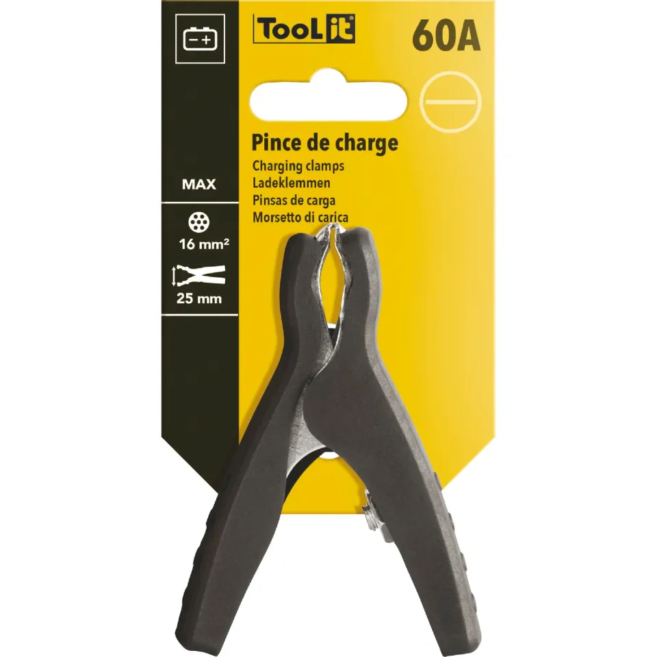 GYS 071889 pince de charge 60A-XS noire