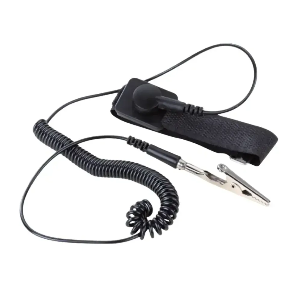 Zhongdi ZD-152C bracelet antistatique ESD à cordon spiralé
