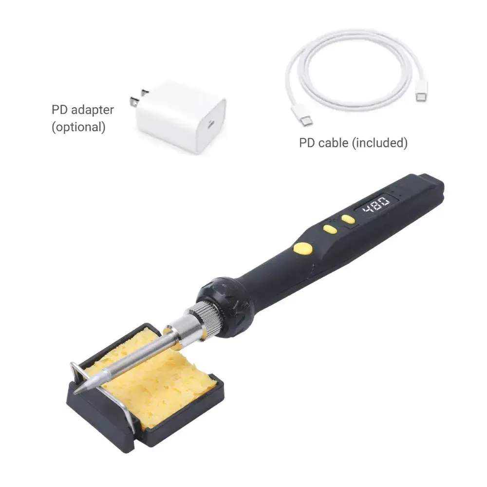 Zhongdi ZD-450 fer à souder USB-C 65 W réglable