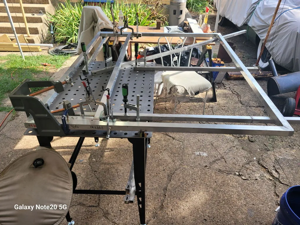STRONG HAND EUROPE 3-Axis Fixture Vise étau 95 mm rapide