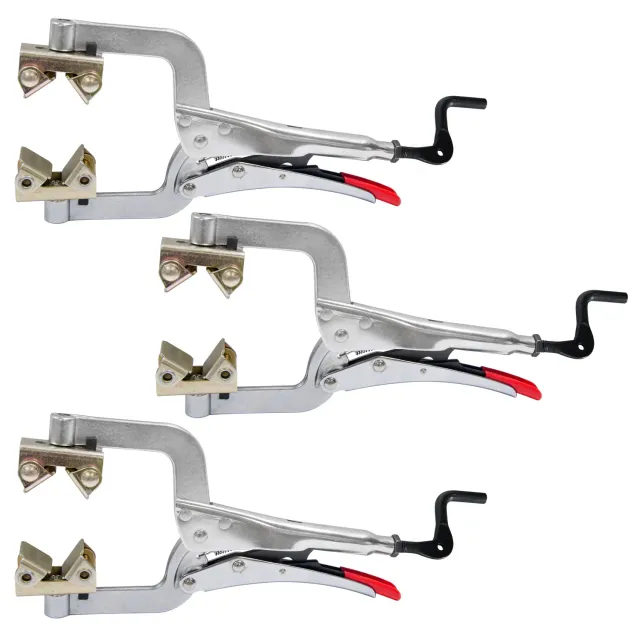 STRONG HAND EUROPE Pipe Pliers Kit PG114V pince tube 3 pièces 1,5–2,5″