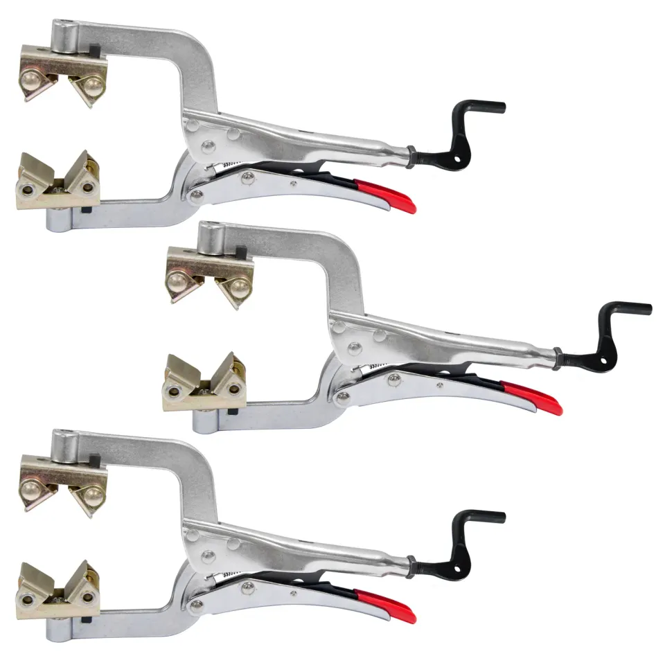 STRONG HAND EUROPE Pipe Pliers Kit PG114V pince tube 3 pièces 1,5–2,5″