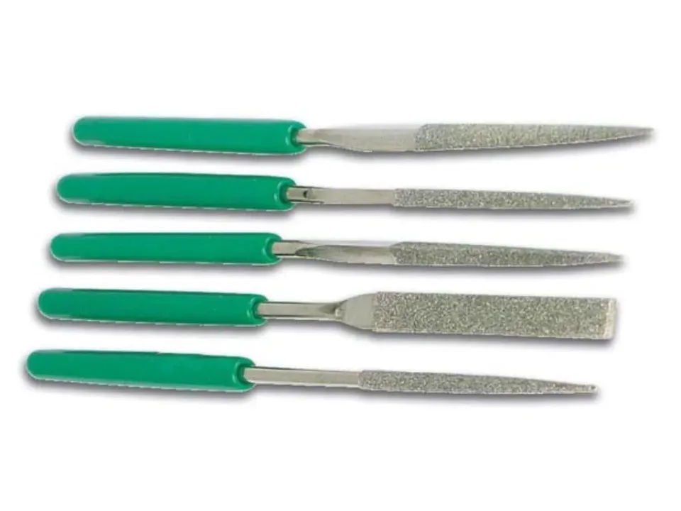 Velleman GP jeu de 5 limes diamantées 120 mm