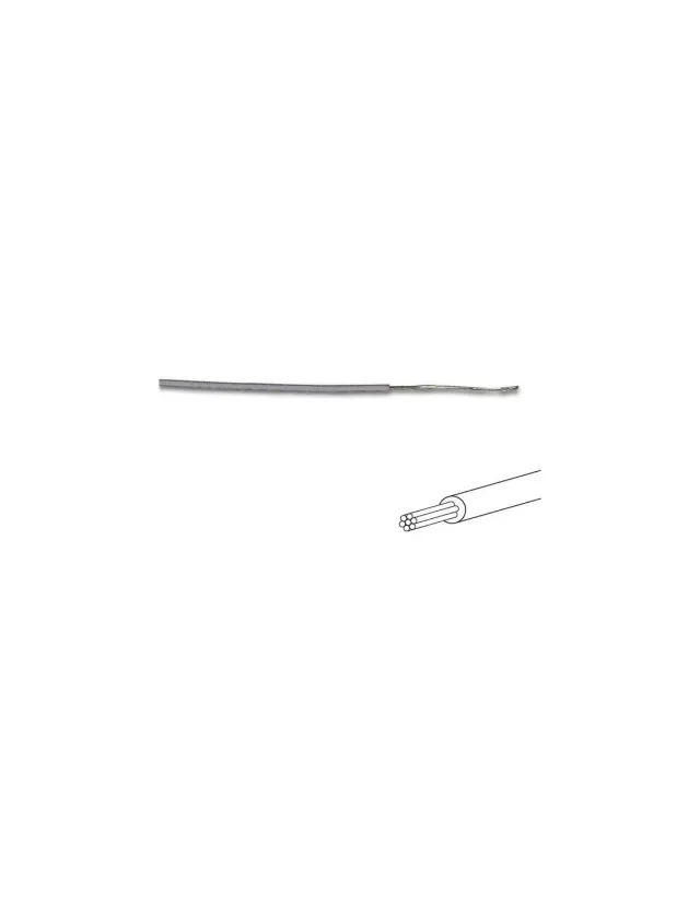 Velleman GP Series Mowgr fil de montage gris 100 m