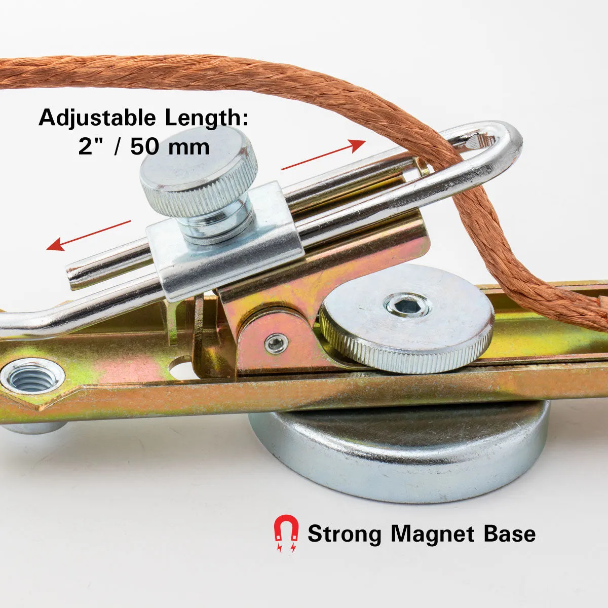 Strong Hand Europe Magnetic Grounding Grasshopper pince de masse magnétique