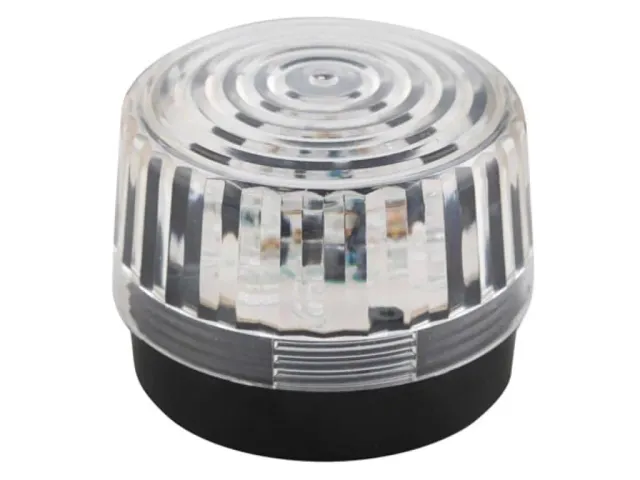 Velleman Edge Lit feu clignotant LED 100 mm 12 V blanc