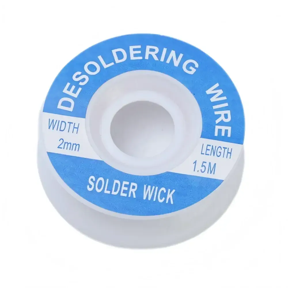 Zhongdi ZD-180 tresse à dessouder cuivre 2,0 mm 1,5 m