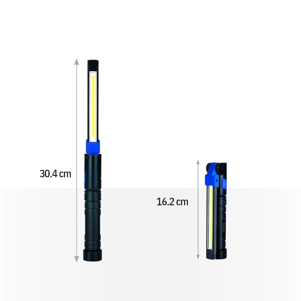 GYS PRO 800L lampe d'inspection rechargeable noire et bleue