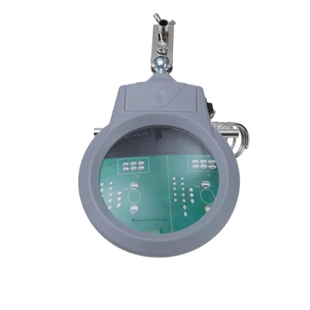 Zhongdi ZD-10M loupe de soudage avec pinces et éclairage LED