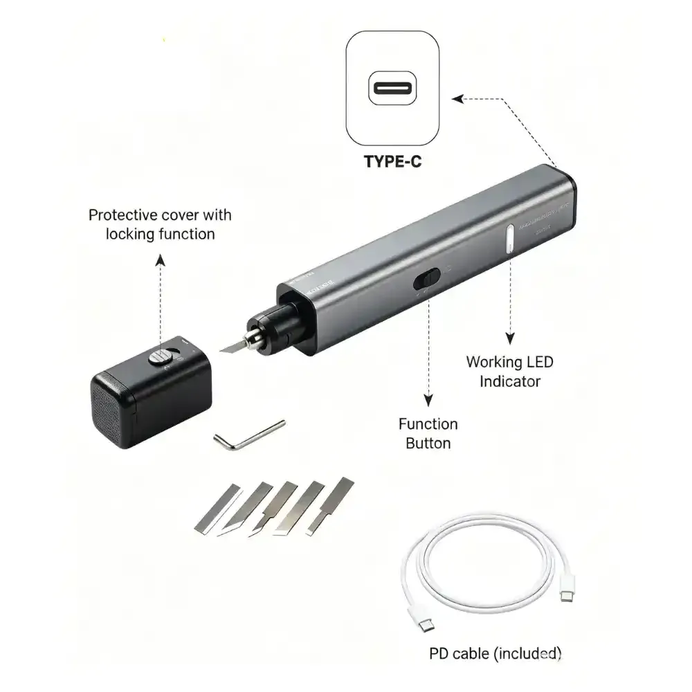 Zhongdi ZD-30K cutter ultrasonique 40 W portable
