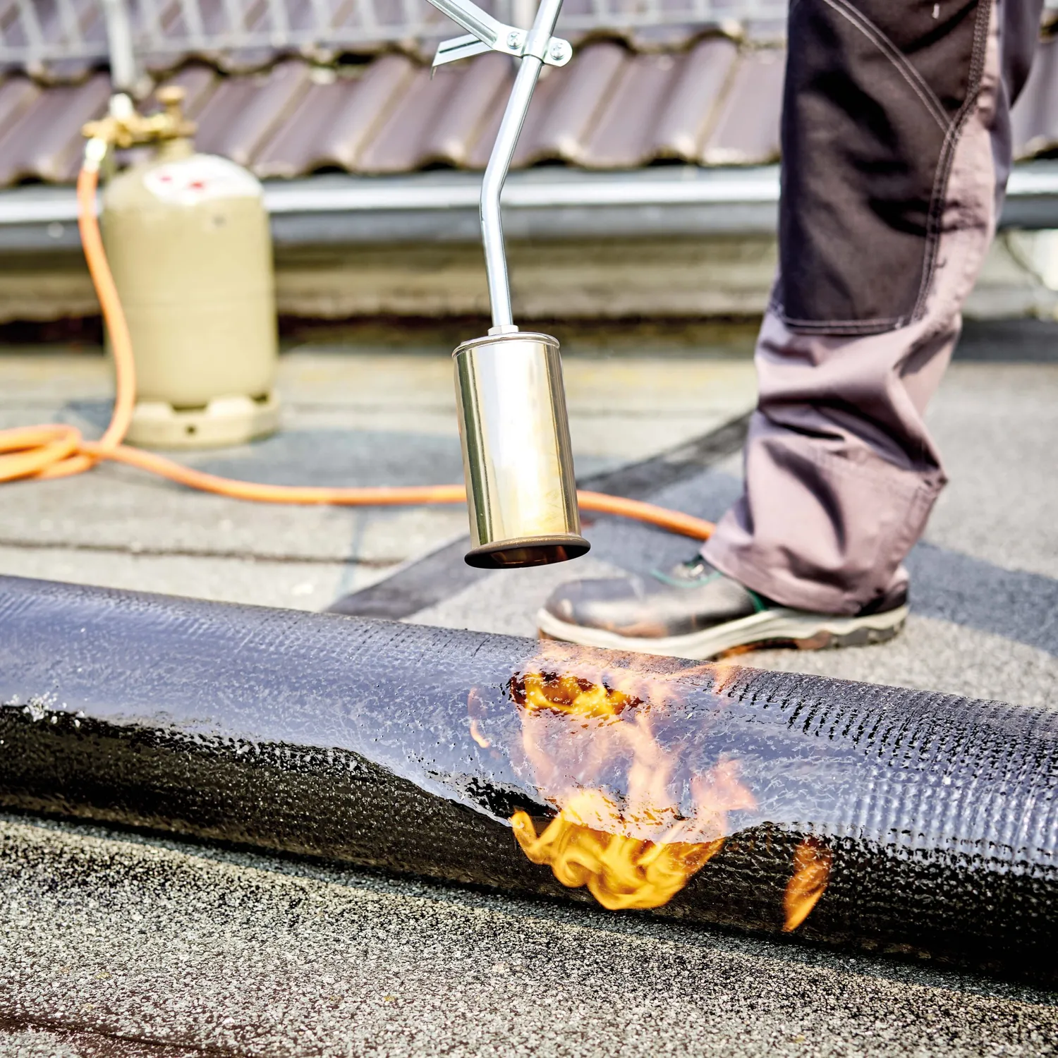 CFH ST 1000 désherbeur thermique avec tuyau 5 m, brûleur 60 mm