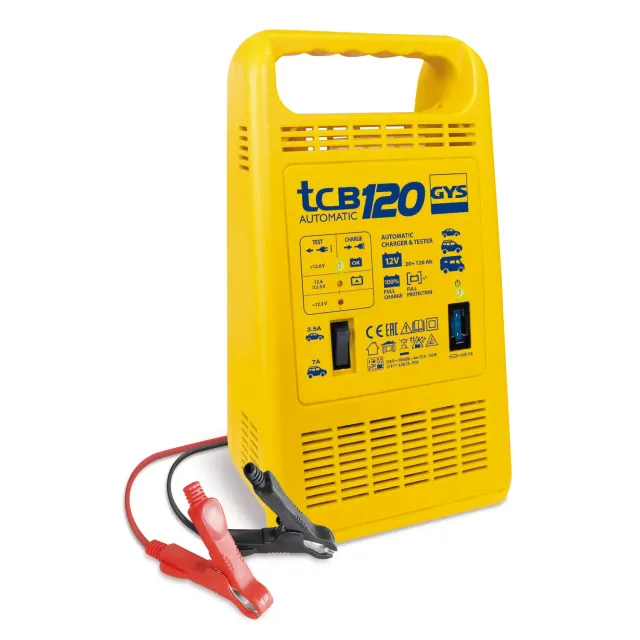 GYS TCB 120 chargeur batterie 12 V 30–120 Ah