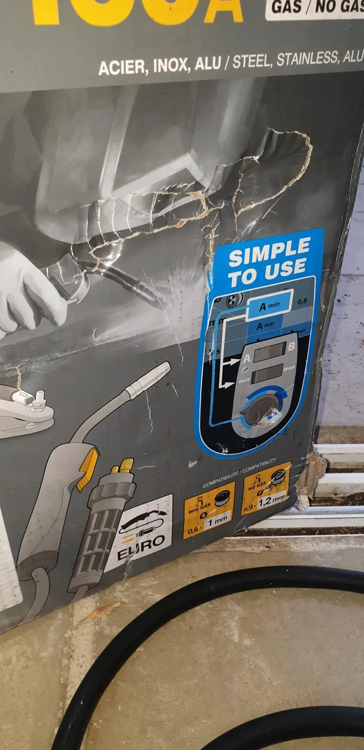 GYS SMARTMIG 162 poste à souder MIG MAG 160 A monophasé