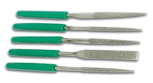 Velleman GP jeu de 5 limes diamantées 120 mm