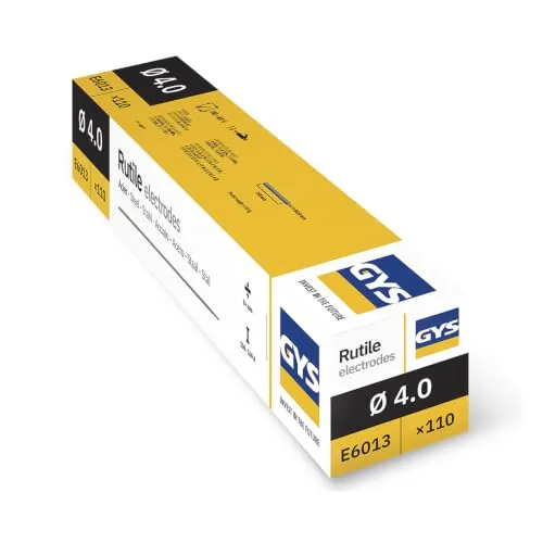 GYS E6013 électrodes rutiles acier Ø 4,0 mm étui 110