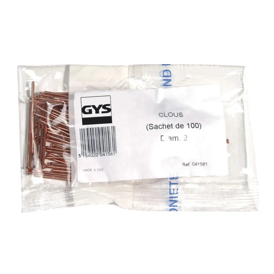 GYS clous de soudage MIG Ø 2 mm lot de 100