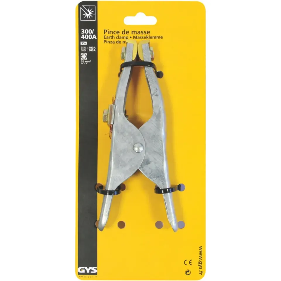 GYS Pince de masse croco 400 A 70 mm²