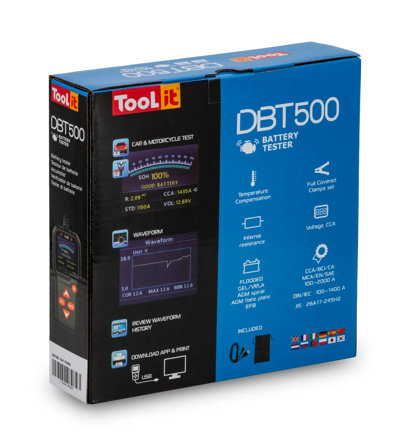 GYS DBT500 Testeur Batterie 6/12V Start/Stop