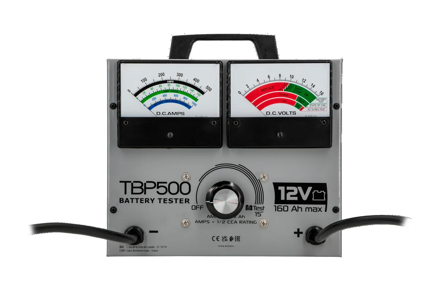 GYS TBP 500 testeur de batterie 12 V jusqu’à 160 Ah