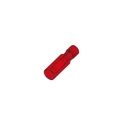 Velleman GP Series cosse cylindrique femelle rouge 10 pièces