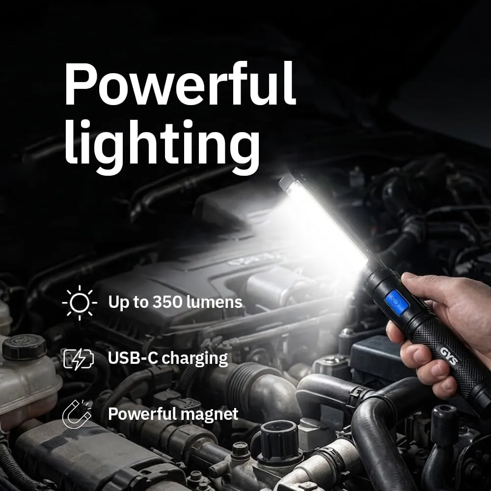 GYS MINI 350L lampe d’inspection extra-plate à 3 modes