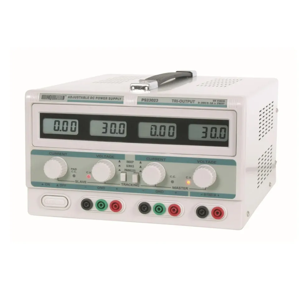 Velleman GP Series alimentation de laboratoire 2 x 30 V et 5 V
