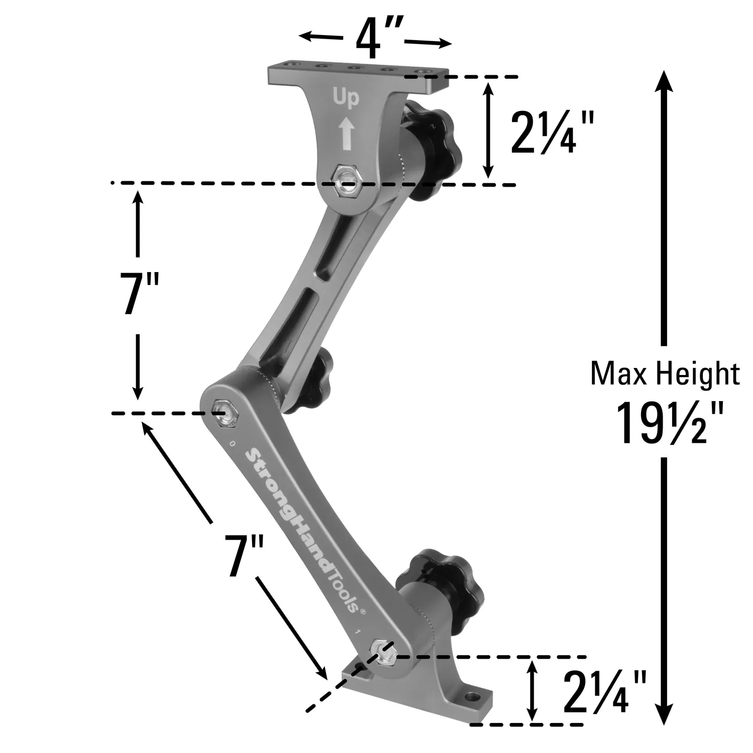 STRONG HAND EUROPE VersaMount SWA330 bras articulé double joint