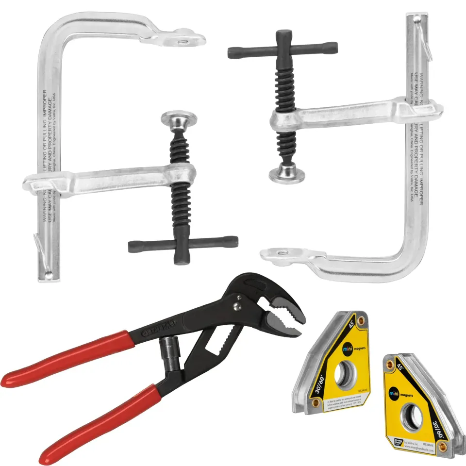 Strong Hand Europe Work Holding Pro kit bridage 5 pièces réversible