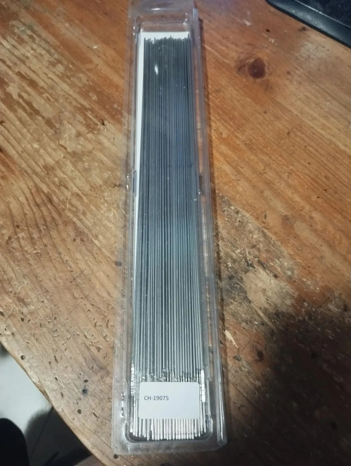 GYS Métal d'apport TIG inox ER316L baguettes 1,6 mm, étui 60, corrosion