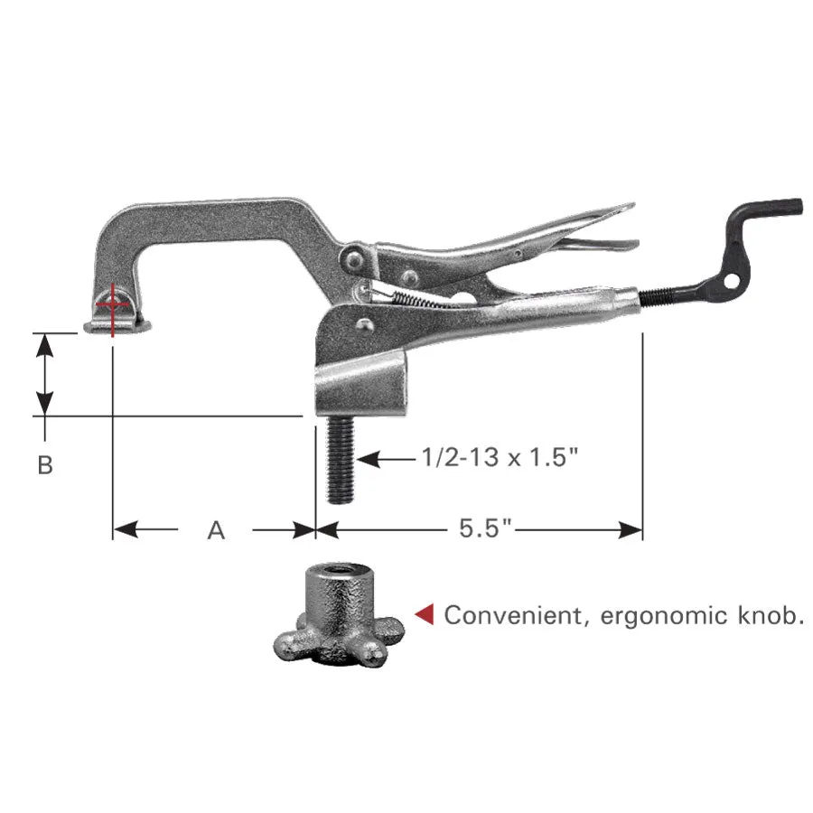 STRONG HAND EUROPE Drill Press Clamp bride de perceuse à colonne