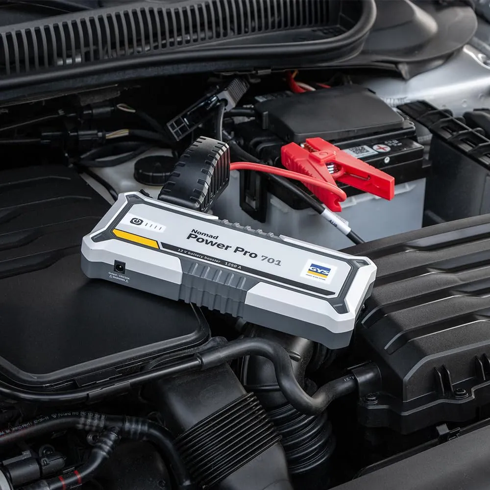 GYS Nomad Power Pro 701 booster batterie lithium 12 V 6 Ah 2000 A