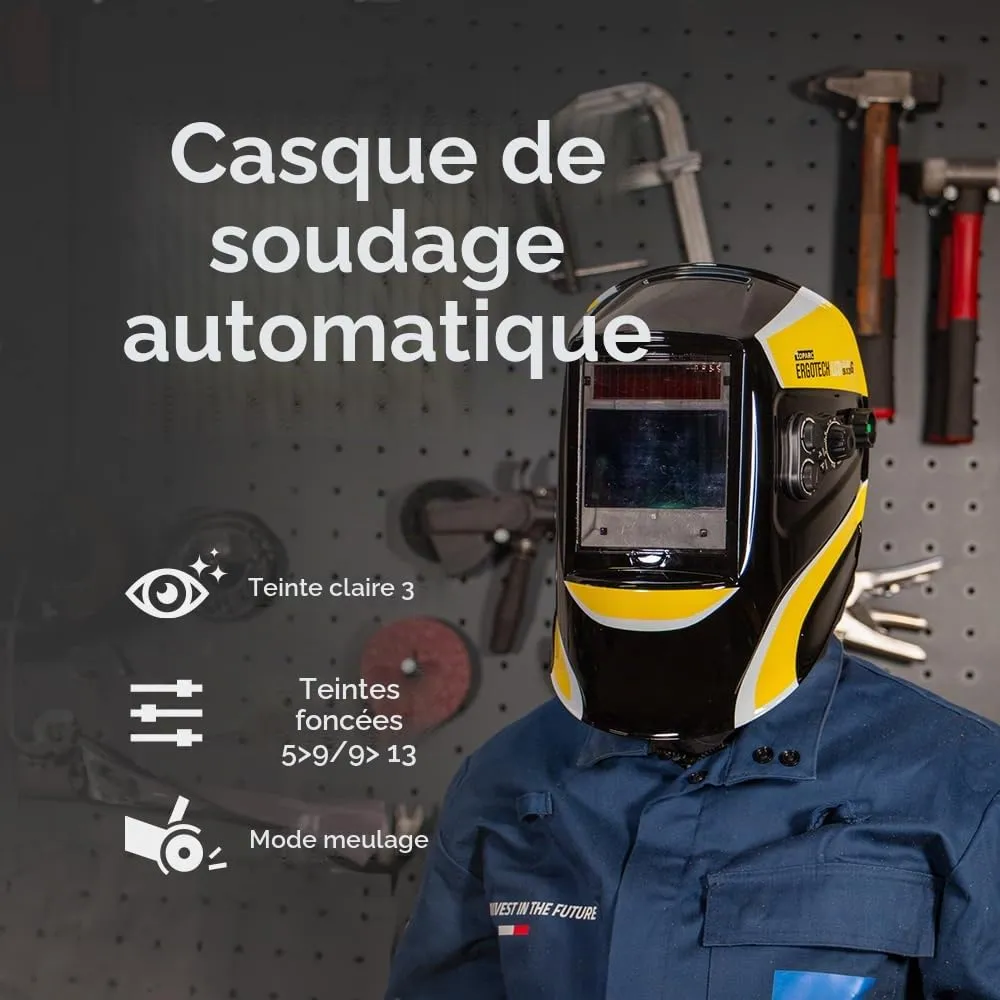 GYS Ergotech+ 68667 masque de soudage LCD True Color
