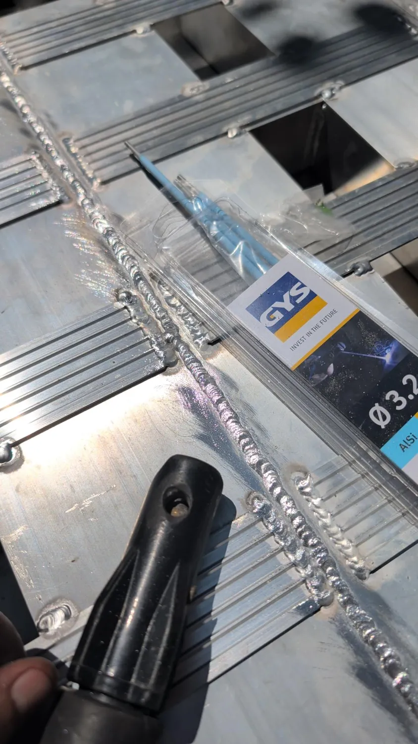 GYS électrode aluminium Ø 3,2 mm 4043, étui de 5, alliage au silicium
