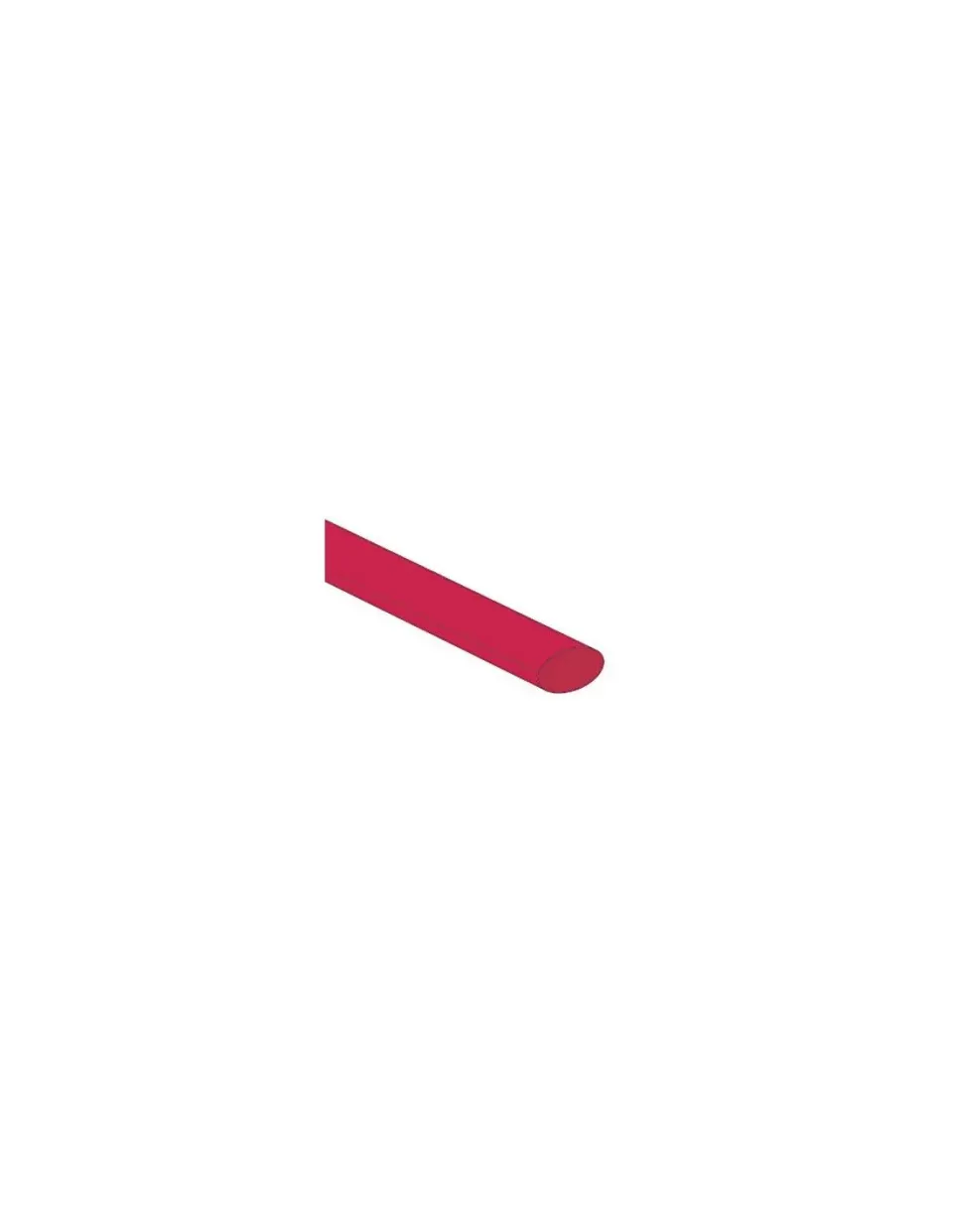 Velleman GP Series STB95R 201028 gaine thermorétractable rouge 9,5 mm, 25 pièces ignifuge
