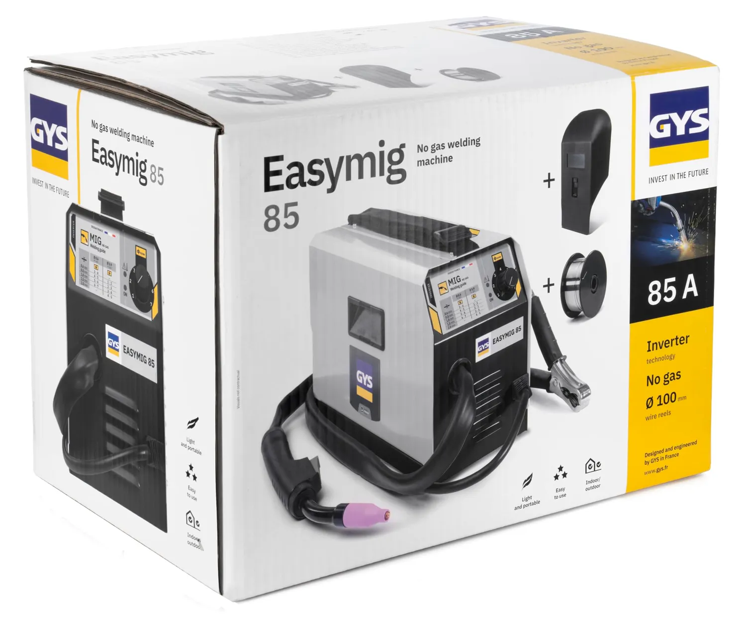 GYS Easymig 85 poste à souder MIG fil fourré sans gaz