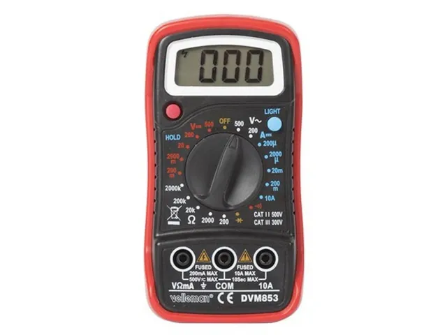 Velleman GP Series DVM853 multimètre numérique 1999 points